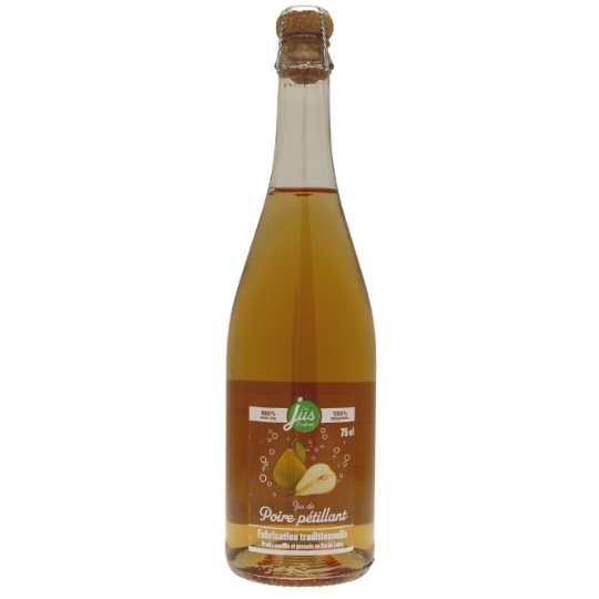 Jus de Fruits Poire Pétillant Val de Loire LES JUS COVIFRUIT