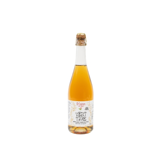 Boisson Pétillante Sans Alcool Pomme Serpolet Sans Sucre Ajouté FRISZON DES ALPES