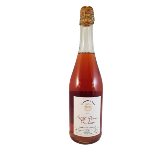 Pétillant Pomme Framboise Normandie LE PRESSOIR D'OR