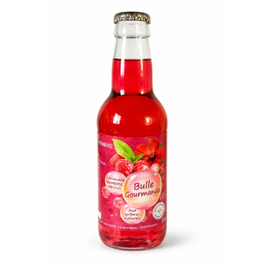 Limonade Framboise Hibiscus BULLE GOURMANDE