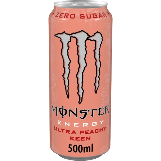 Boisson Énergisante Sans Sucres Ultra Peach Keen MONSTER