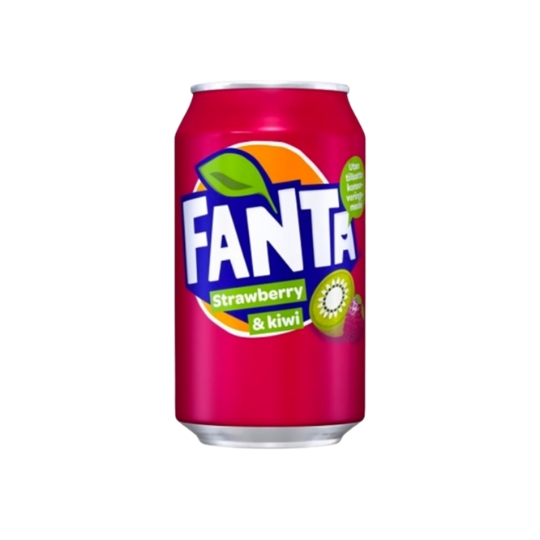 Boisson Fanta strawberry kiwi can FANTA