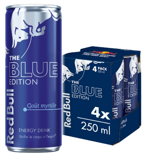 Boisson Énergisante The Blue Edition RED BULL
