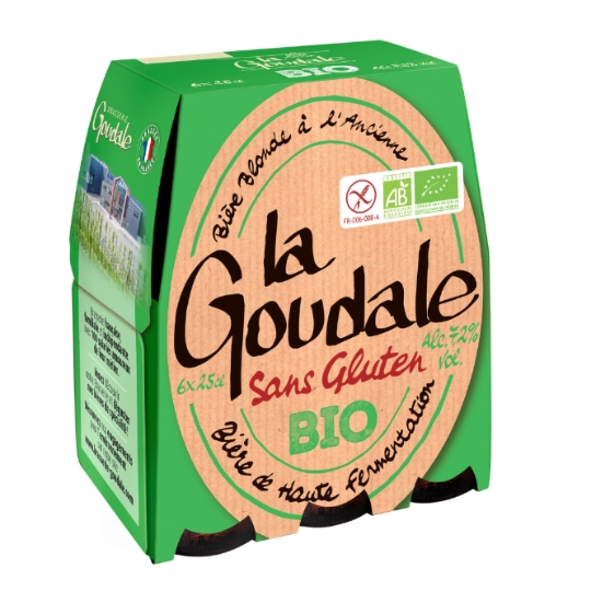 Bière Blonde Bio 7,2% LA GOUDALE