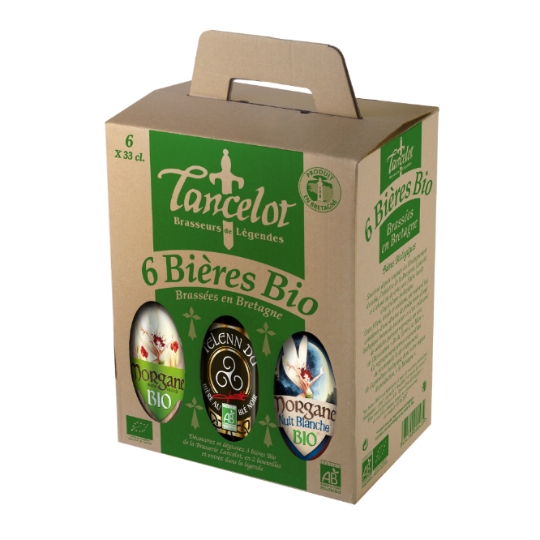 Coffret Bière Assortiment Bio LANCELOT