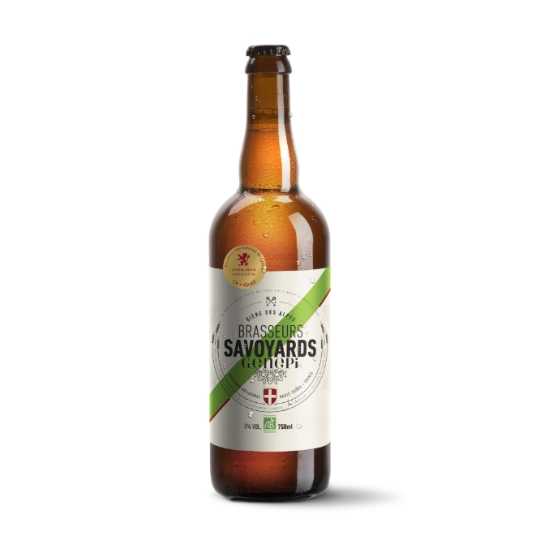 Bière Blanche Bio Génépi 5,5% BRASSEURS SAVOYARDS
