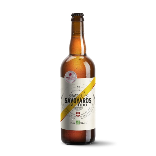Bière Blonde Bio 5% BRASSEURS SAVOYARDS