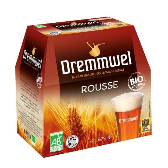 Bière Rousse Bio 6,0% DREMMWEL