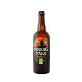 Bière Ambrée Artisanale Bio 6,6% MOULINS D'ASCQ