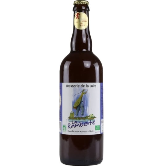 Bière Blanche La Ramberte Bio  BRASSERIE DE LA LOIRE