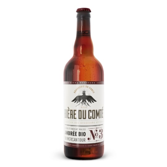 Bière Ambrée Bio 5% BRASSERIE DU COMTE