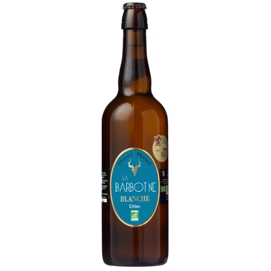 Bière Blanche Bio 5% LA BARBOTINE