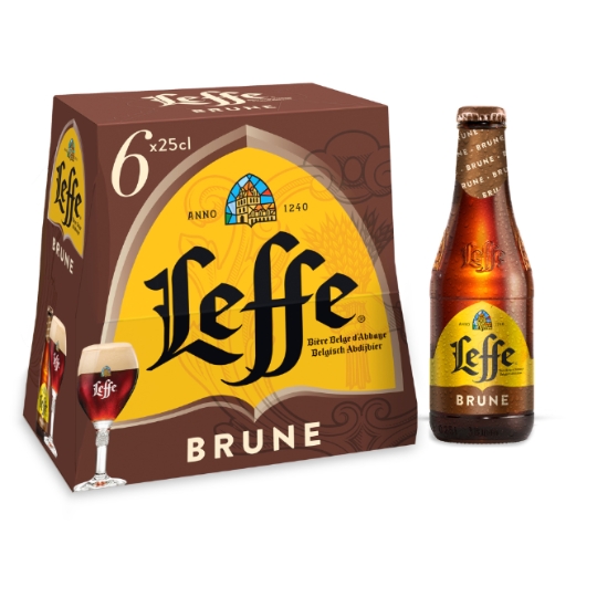 Bière Brune D'Abbaye 6,5% LEFFE