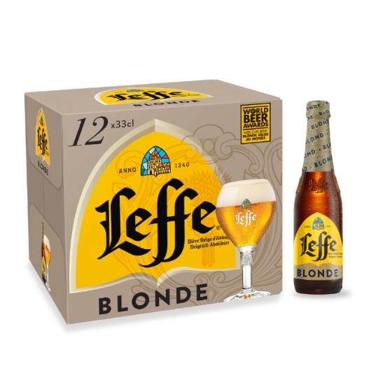 Bière Blonde D'Abbaye 6,6% LEFFE