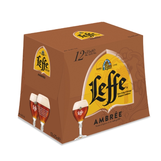 Bière Ambrée D'Abbaye 6,6% LEFFE