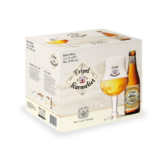 Bière Blonde D'Abbaye 8,4% TRIPEL KARMELIET
