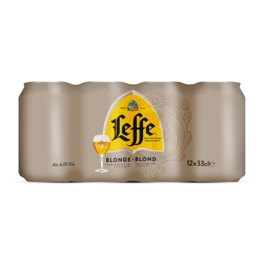 Bière Blonde D'Abbaye 6,6% LEFFE