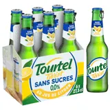 Bière Aromatisée  au Jus de Citron Sans Sucres Sans Alcool 0,0% TOURTEL TWIST