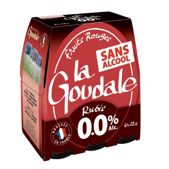 Bière Rubis Sans Alcool 0% LA GOUDALE