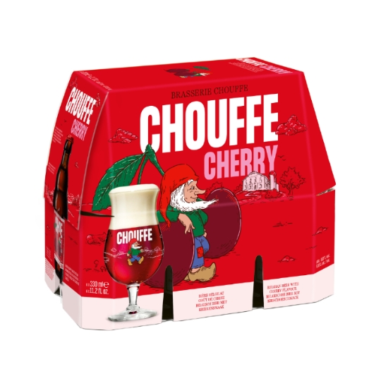 Bière Rouge Belge Cherry 8% CHOUFFE