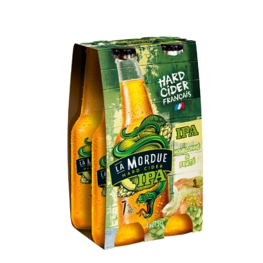 Cidre ipa houblonné et fruité LA MORDUE