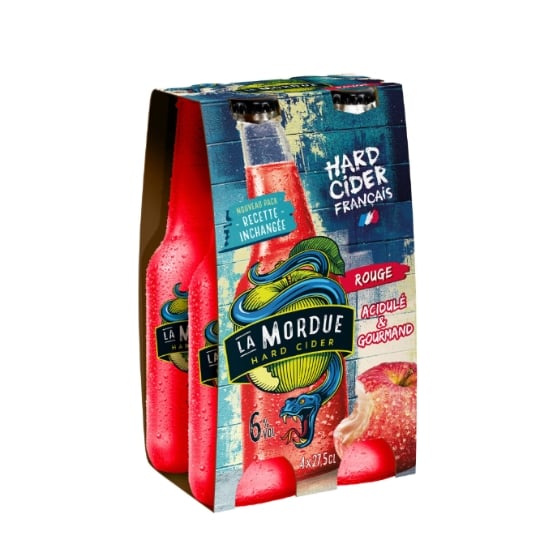 Cidre hard cider rouge LA MORDUE