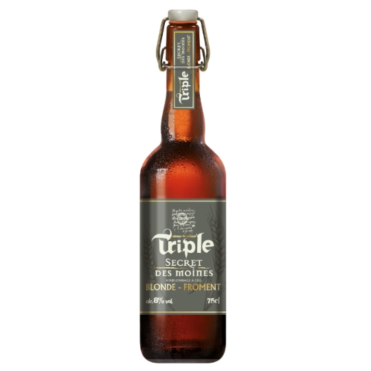 Bière Blonde Triple Froment 8% TRIPLE SECRET DES MOINES