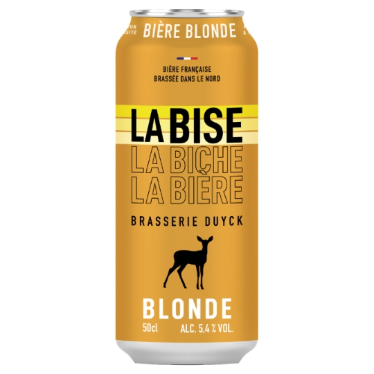 Bière Blonde 5,4% LA BISE