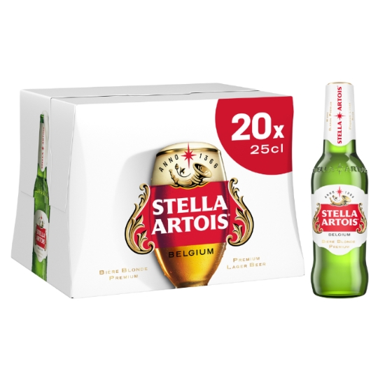 Bière Blonde 5,2% STELLA ARTOIS