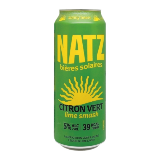 Bière Citron Vert Lime Smash 5% NATZ