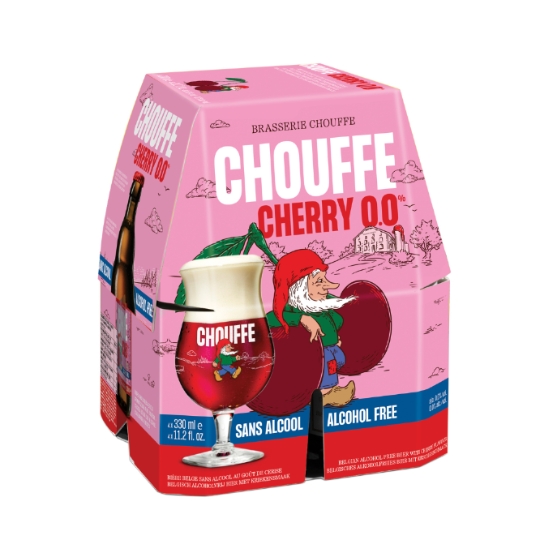Bière Cherry Sans Alcool 0,0% CHOUFFE