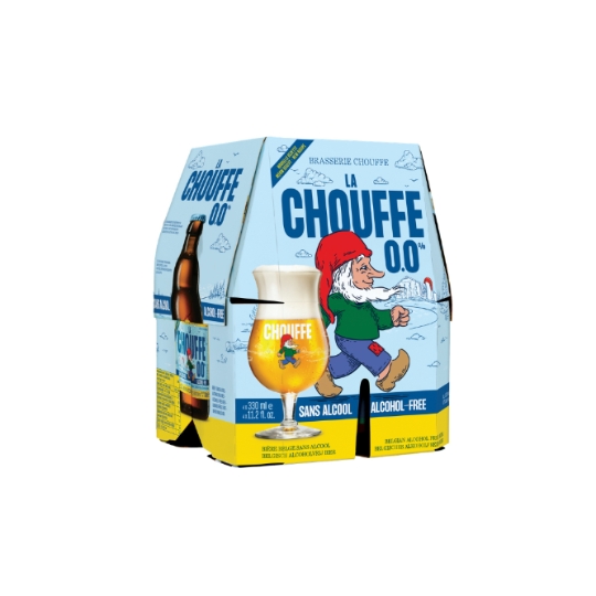 Bière Blonde Belge Sans Alcool 0,0% CHOUFFE