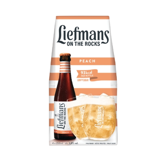 Bière Aromatisée à la Pêche 3,8% LIEFMANS