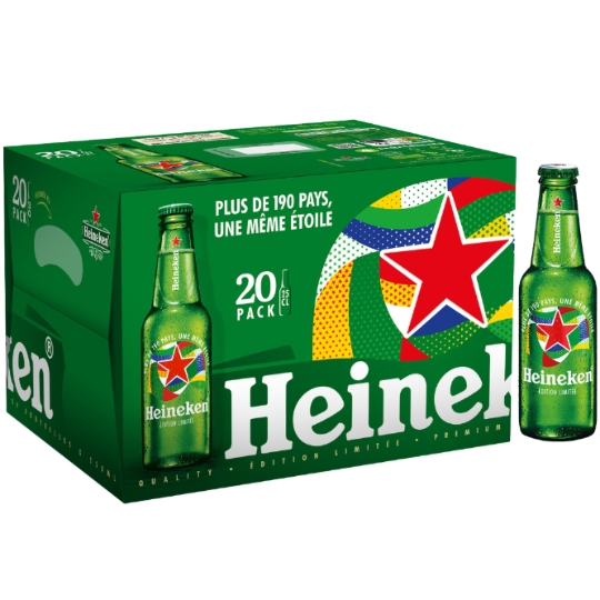 Bière Blonde 5% HEINEKEN