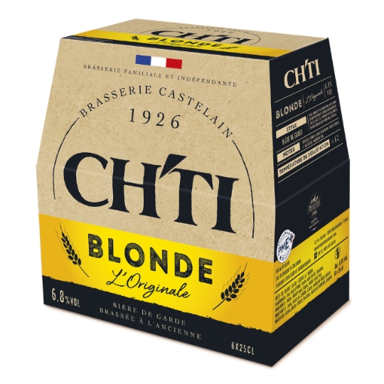 Bière Blonde de Garde 6,8% CH'TI