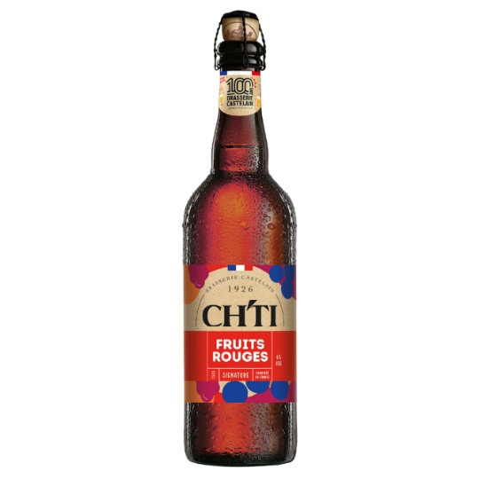Bière Aromatisée aux Fruits Rouges Signature 6% CH'TI