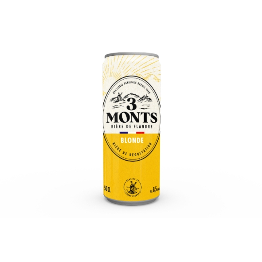 Bière Blonde de Dégustation de Flandre 8,5% 3 MONTS