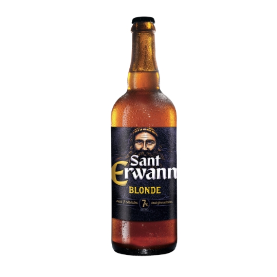Bière Blonde 7% SANT ERWANN