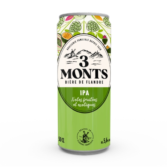 Bière IPA 5,6% 3 MONTS