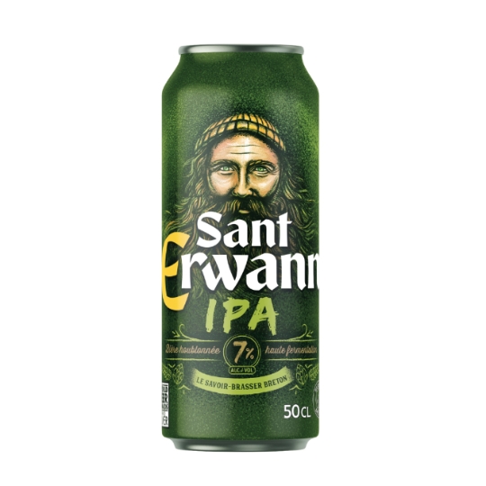 Bière IPA 7% SANT ERWANN