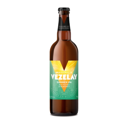 Bière Blanche IPA Bio 5,5% BRASSERIE DE VEZELAY