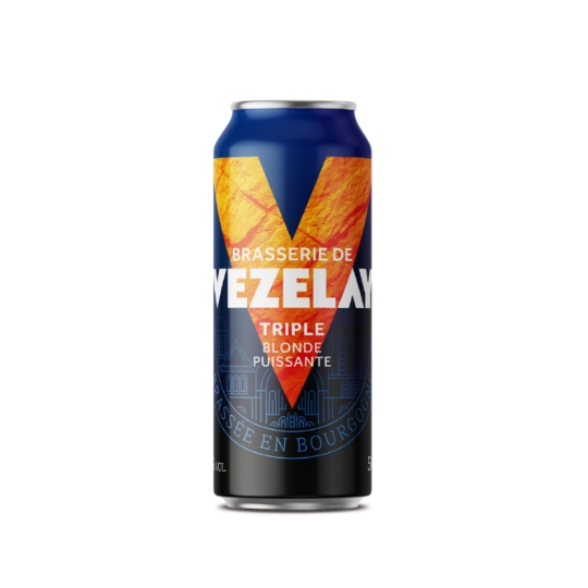 Bière Blonde Triple Puissante Bio 8% VEZELAY