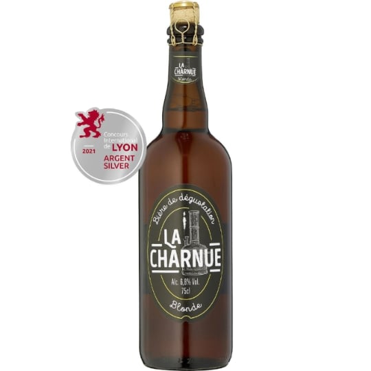 Bière Blonde 6,8% LA CHARNUE
