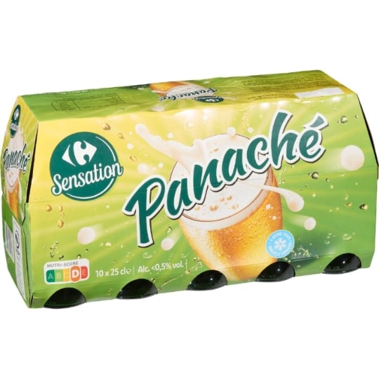 Panaché Moins de 1% d'Alcool CARREFOUR SENSATION