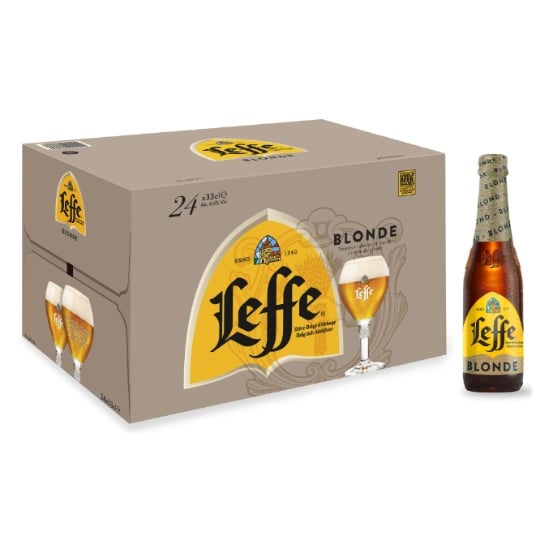 Bière Blonde D'Abbaye 6,6% LEFFE