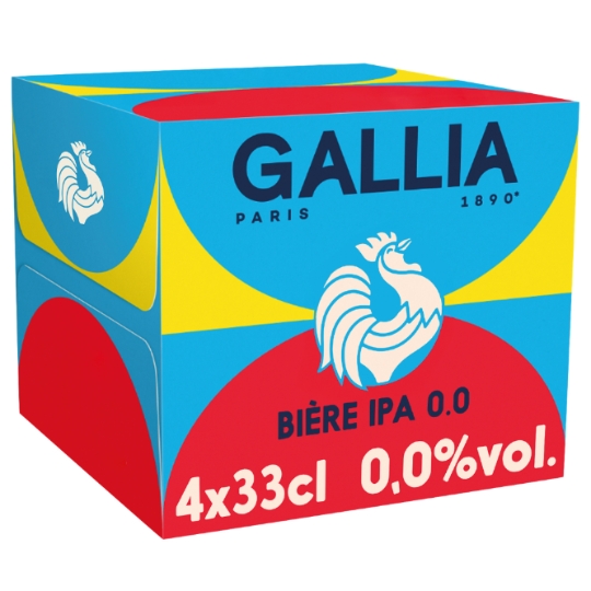 Bière IPA 0.0% aux Notes Fruitées GALLIA