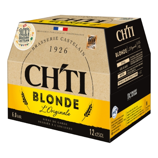 Bière Blonde l'Originale 6,8% CH'TI