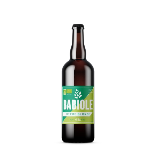 Bière Blonde Bio 6% BABIOLE
