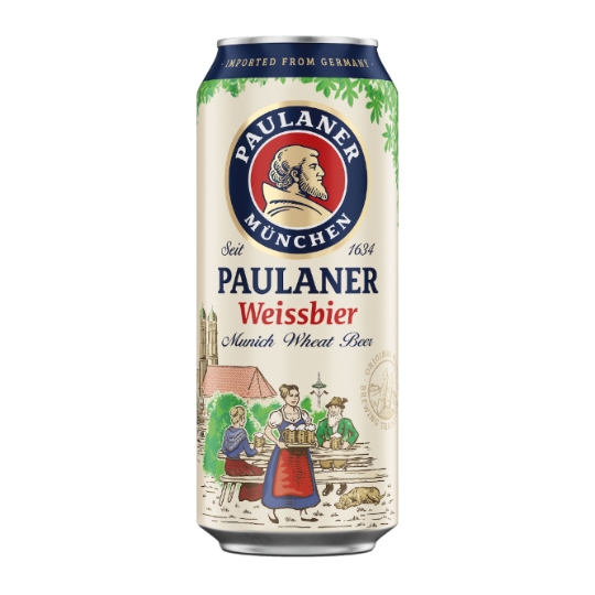Bière Blanche Weissbier Allemande 5,5% PAULANER
