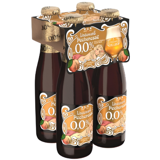 Bière Pecheresse Sans Alcool 0,0% LINDEMANS